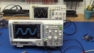 Rigol 1104-Z - Strange modulation / jitter issue - Ec-Projects