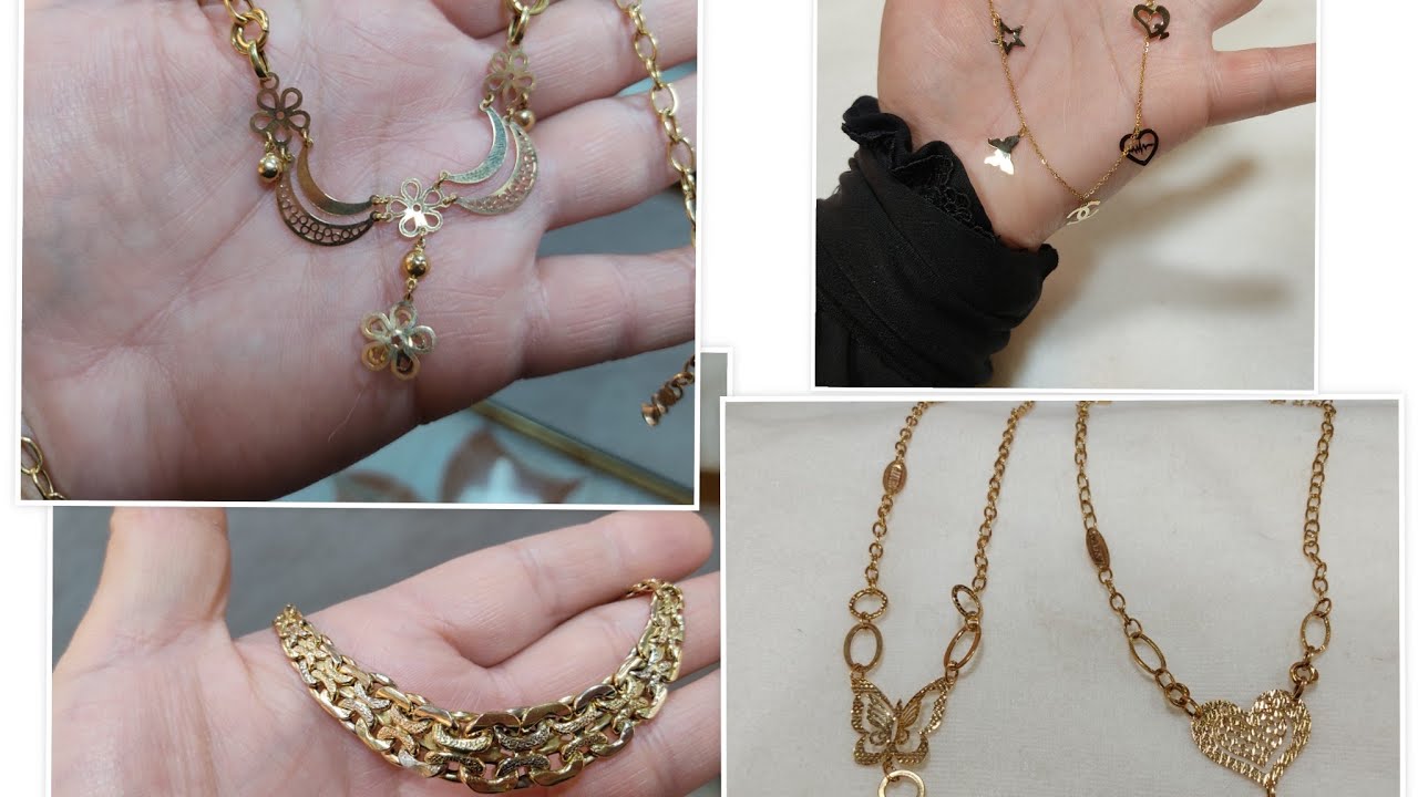 مشترياتى من الذهب عند مصطفى صباح ،عين جاسر سناسل عراسي ويصلحو لدوم فالمستعمل ،لفار المدام