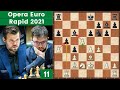 Due Sacrifici da Cuor di Leone! - Carlsen vs Vachier-Lagrave | Opera Euro Rapid 2021 Semi Finale