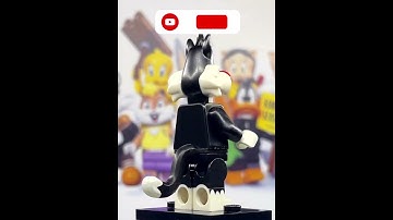 LEGO Sylvester! (FIGURE ONLY) LEGO Minifigures Looney Tunes Series #shorts #LEGO #looneytunes