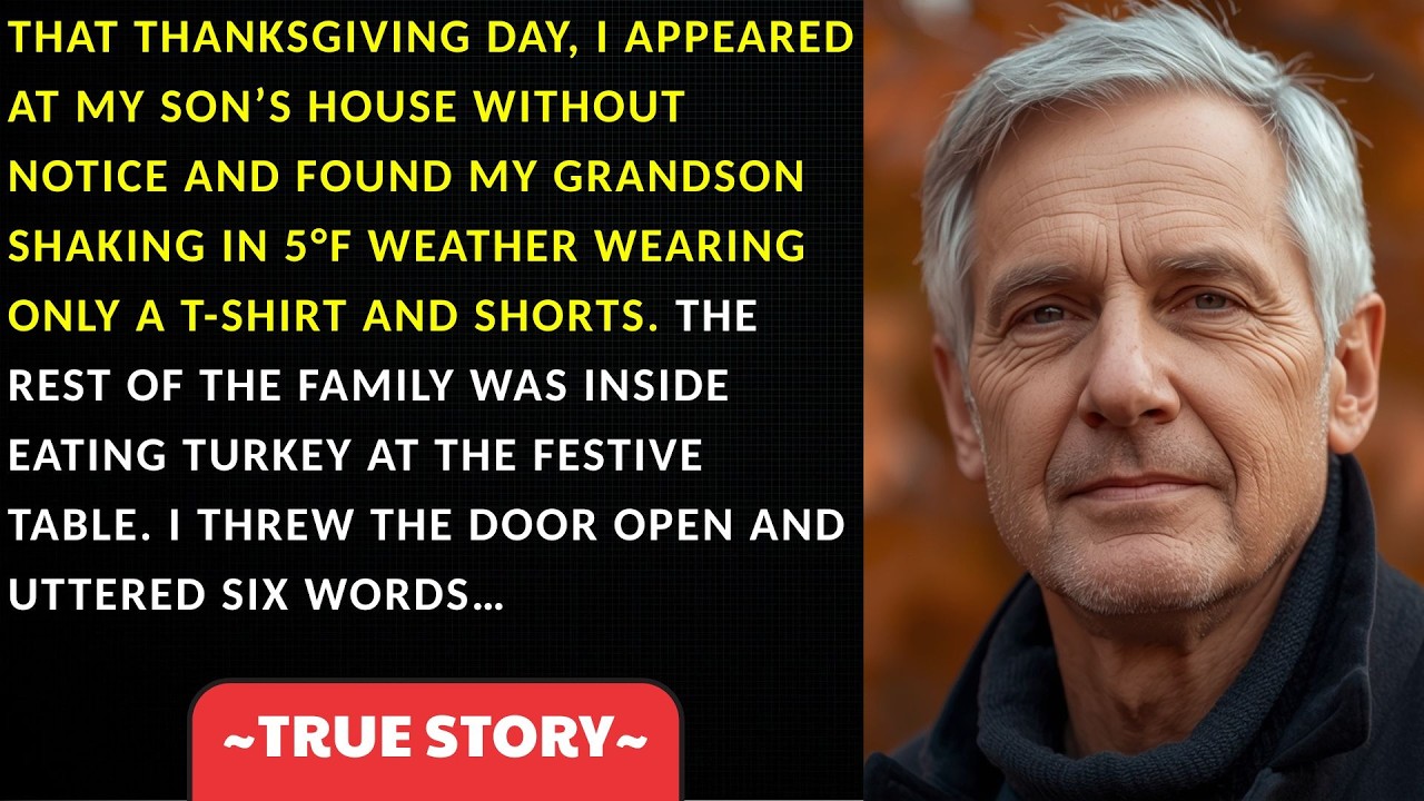 My Grandson Was Left Freezing Outside On Thanksgiving Day While My Family Dined On Turkey Indoors