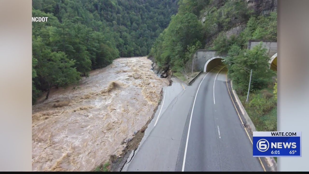 NCDOT: Stretch of I-40 closed indefinitely - YouTube