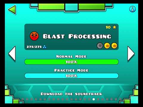 Geometry Dash Level 17 - Blast Processing