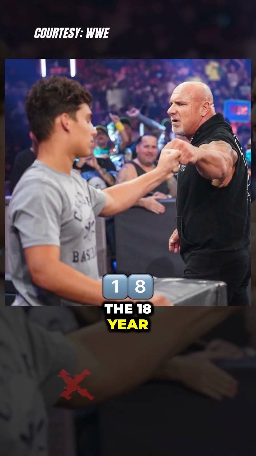 Will Gage Goldberg Follow Dad into Wrestling Watch to Find Out #GageGoldberg #Goldberg #shorts