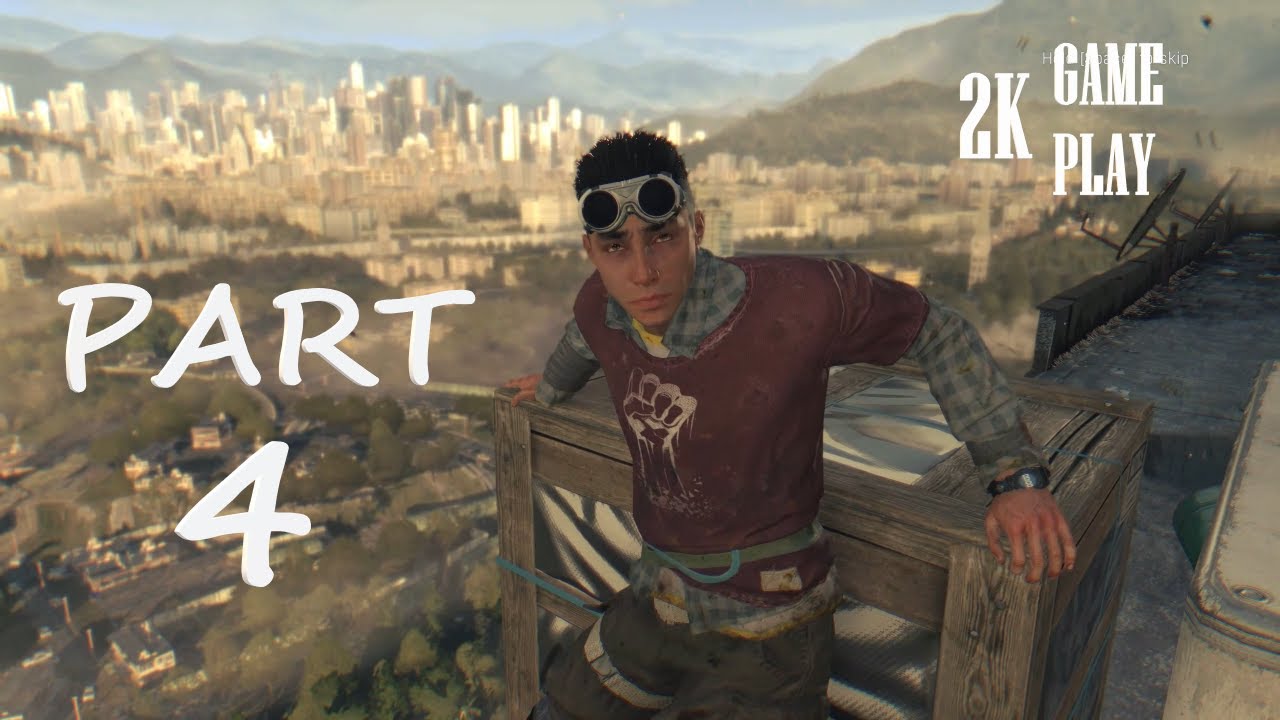Dying Light 2K PC Gameplay Walkthrough no commentary - Part 4 - "Gassed ...
