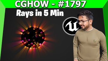 5-Min UE5 Niagara Tutorial: Create Stylized Rays Around a Sphere 🔮✨