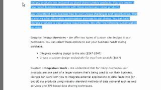 Multicart - Software Customization