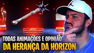 Desbloqueando a HERANÇA DA HORIZON e TODOS ITENS do novo evento DRESSED TO KILL | APEX LEGENDS