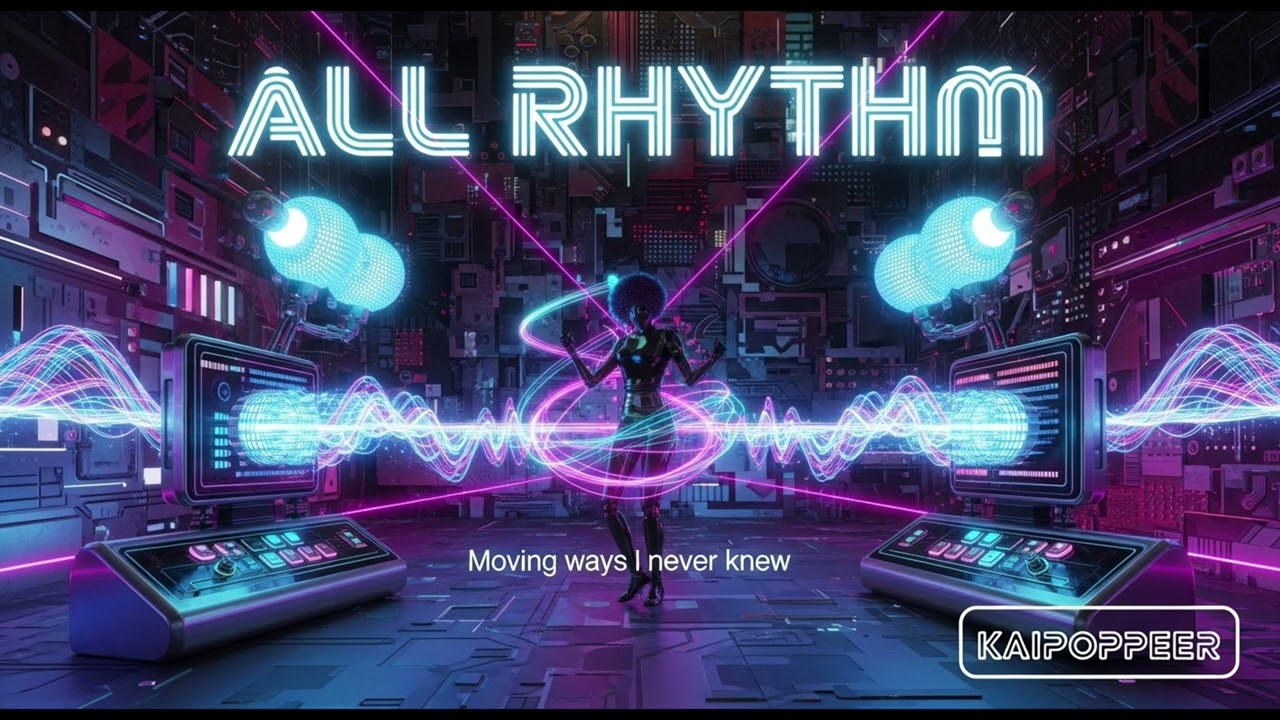 ALL RHYTHM: Part Human, Part Chrome 🤖 by KaiPopPeer (Official Electronic Audio)