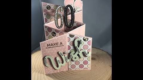Double Cascade Card - Stampin