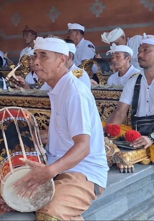 Sang Maestro Kerawitan Wayan Darya S.Sn. #maestro #gongkebyar #seni #budaya