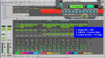 Logic Snapshot Console (SC) - Quick Snapshot scenes of the Logic Pro Mixer