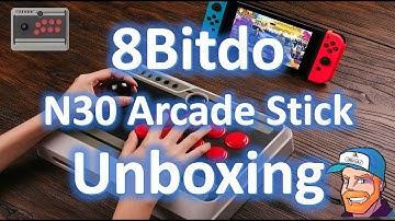 8bitdo N30 Arcade Stick unboxing and initial impressions