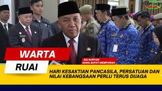 PANCASILA SANCTITY DAY, UNITY AND NATIONAL VALUES MUST BE CONTINUOUSLY UPHELD