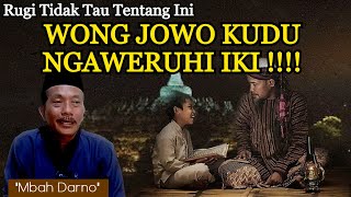 WEJANGAN JERO WONG JOWO AKSORO 20 HONOCOROKO ❗❗ - MBAH DARNO