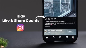 How to Hide Like & Share Counts on Instagram?