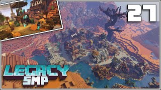 WASTELAND TOWN FINISHED \& GETTING RICH!!! ► Legacy SMP ► Episode 27