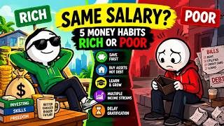 Same Salary, Different Lives: 5 Money Habits That Make You Rich or Poor Copy Title