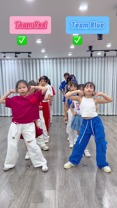 Team Red or Team Blue? | Follow Me | Random Dance Tiktok #trending #fyp