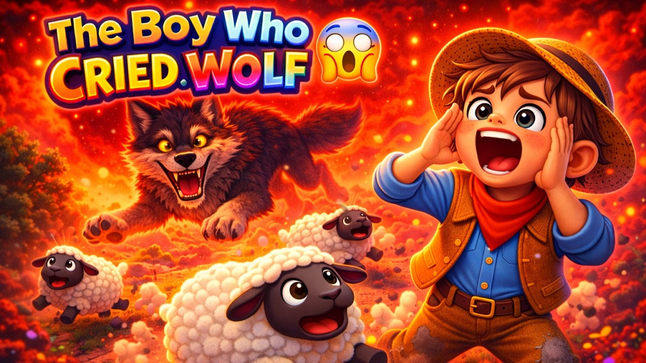 The Boy Who Cried Wolf 🐺 | English Moral Stories | Bedtime Story for ...