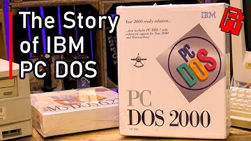 What is IBM PC DOS 2000? - History and Unboxing