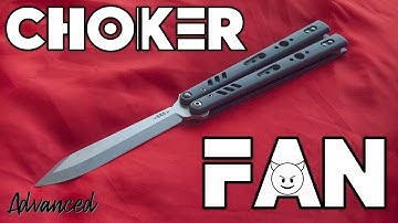 Choker Fan (Advanced)- Advanced Balisong Tricks that look IMPRESSIVE