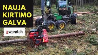 Naujos kirtimo galvos WARATAH H425 pristatymas