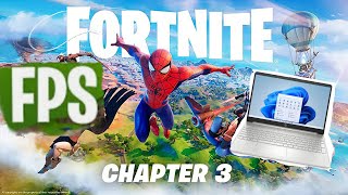 i5-1155G7 + Intel Iris Xe Graphics 80EUs Fortnite Chapter 3 Season 1 Gameplay Laptop