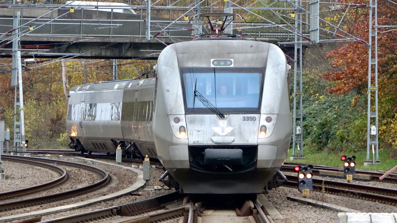 Tåg vid Åstorp station
