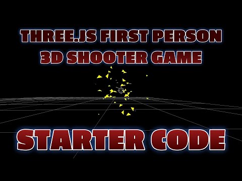 Threejs First Person 3D Shooter Game Starter Code