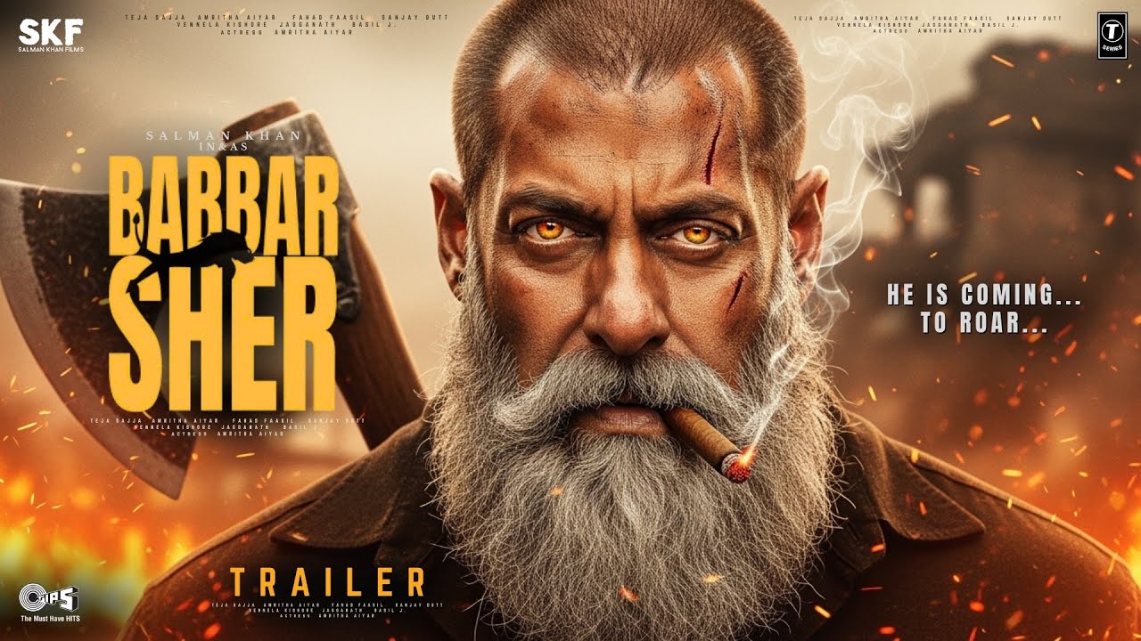 BABBAR SHER - Hindi Trailer | Salman Khan | An Atlee Film | Rajinikanth, Allu Arjun, Katrina | 2025