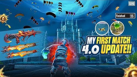 BGMI 4.0 Update is Here 🔥New Ghost Mode & Flying Magic Broom - New Update Features #bgmi #pubgmobile