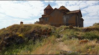 Армения, Озеро Севан, Монастырь Айраванк. Armenia, Lake Sevan, Hayravank Monastery.