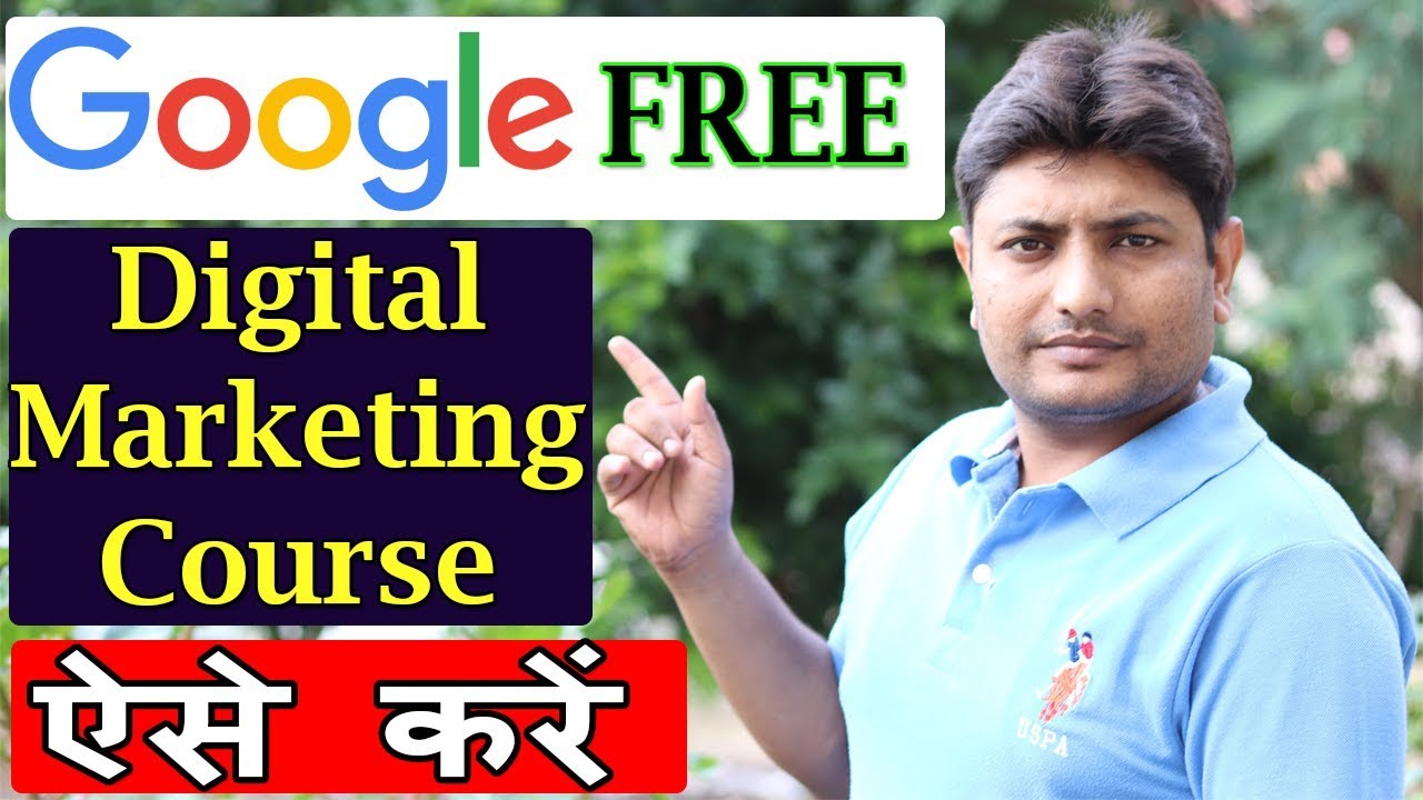 Digital Marketing Free Training Course From Google | Free Google Digital Marketing Certification