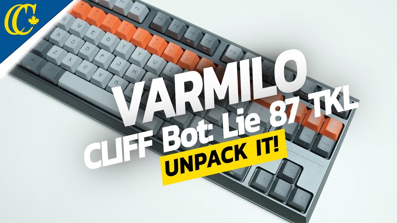 サイドリーダー Thocky Keys? - Varmilo CLIFF Bot: LIE Mechanical Keyboard, Cherry