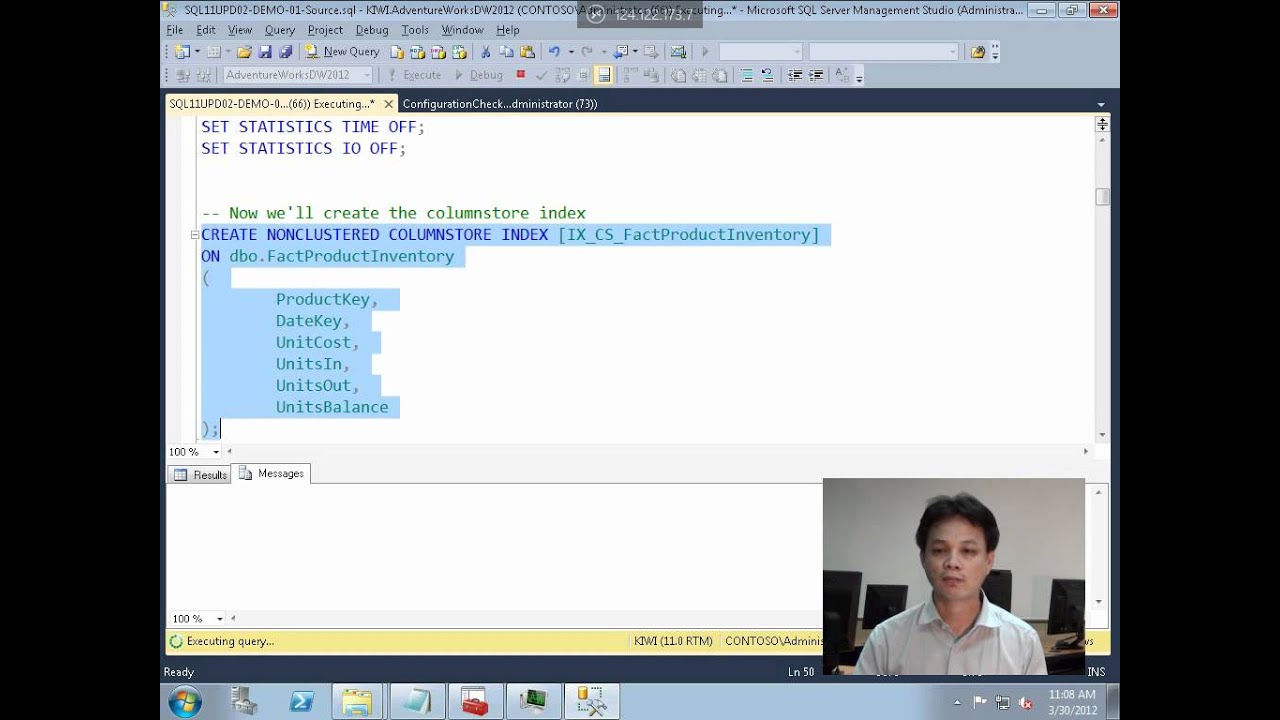 SQL Server 2012: Columnstore Indexes - YouTube