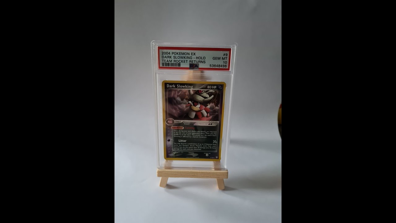 FOR SALE - Dark Slowking - Holo Team Rocket Returns #9 PSA 10