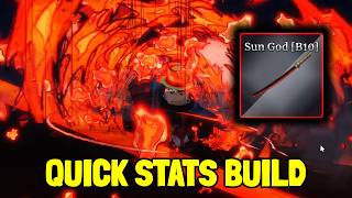 3.1 TRILLION DAMAGE YORIICHI "SUN GOD" QUICK BUILD in Sailor Piece  #sailorpiece #roblox