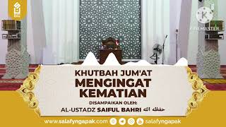 MENGINGAT KEMATIAN MENGINGAT KEMATIAN