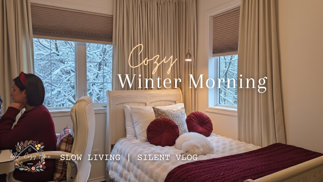 Cozy Winter Day | Simple Homemaking & Slow Living 🧡