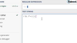 10. Master Regular Expressions - Escaping Meta character