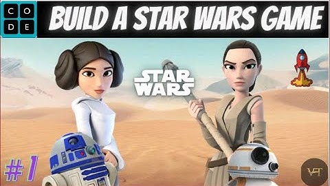 Code.org Course D Lesson No.6 || BUILD A STAR WARS GAMES|| #1