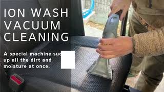 [Pet Hire Comasuke] Clean your car seats with the popular Ion Wash and Oxy Up!