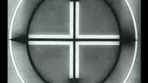 Dusty Vintage Film Projector countdown 11 to 4