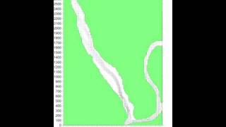 Example Computed Velocity Field in an Estuary