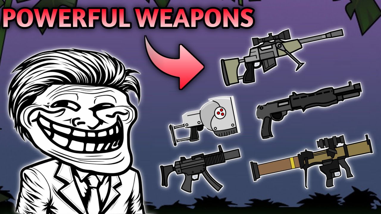 MINI MILITIA CLASSIC TOP 5 BEST GUNS! 🤫