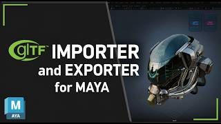 glTF Importer and Exporter for Maya Plugin installation