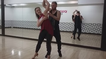 Maxim & Oksana. Zouk demo. 22.04.2019