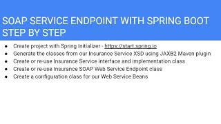2. Bonus Lecture - SOAP Server with Spring Boot