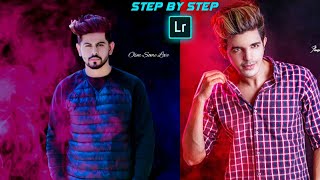 Lightroom Dual Smoke Effect |Edit Like Dil Jaan Sayyed Photo Editing - Lightroom Mobile Tutorial screenshot 5